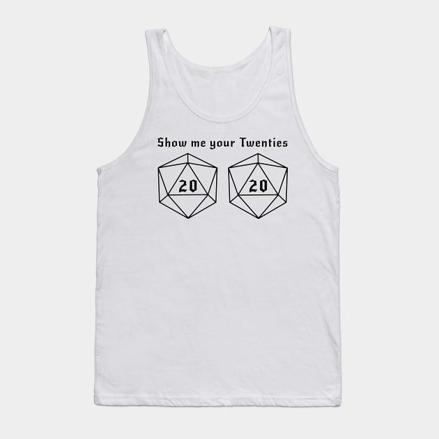 Show Me Your Twenties! Tank Top by Myowu